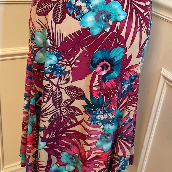 Floral Boho Skirt size Medium - Picture 3 of 7